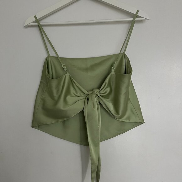 Sunday Best Tie Top - Green Size M - Picture 3 of 3